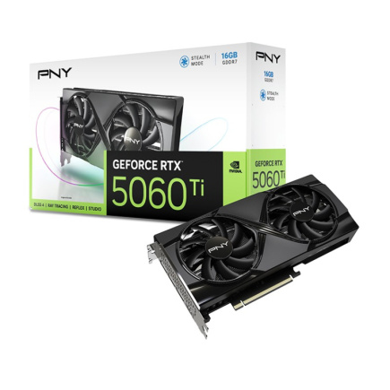 PNY Graphics card GeForce RTX 5060 Ti 16GB RGB VCG5060T16TFXXPB1-O