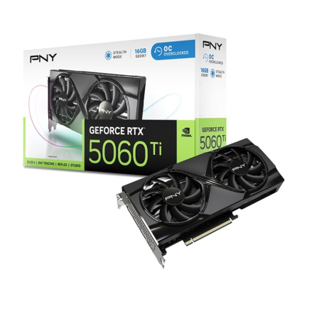 PNY Graphics card GeForce RTX 5060 Ti 16GB OC VCG5060T16DFXPB1-O