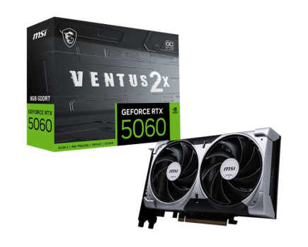 MSI Graphics card GeForce RTX 5060 8G VENTUS 2X OC