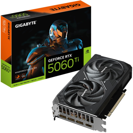 RTX 5060 TI 16GB Gigabyte Windforce Max OC GDDR7