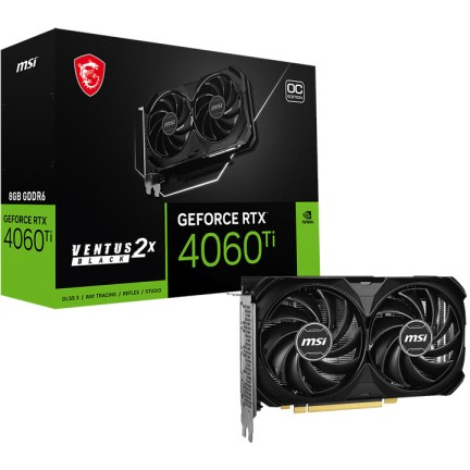 RTX 4060 Ti 8GB MSI Ventus 2X Must E1 OC GDDR6