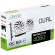 ASUS DUAL-RTX4060-O8G-EVO-Valge 8GB GDDR6 HDMI DP
