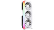 Graphics card. XFX Mercury RX 9070XT OC Белый G RGB 16
