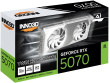 INNO3D GeForce RTX 5070 TWIN X2 OC Valge NVIDIA 12 GB GDDR7