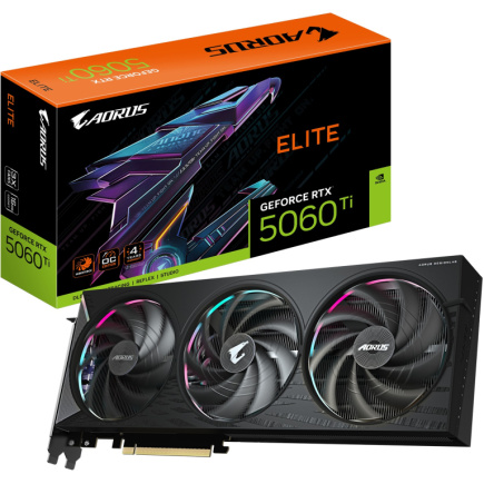 Gigabyte RTX5060 TI AORUS Elite 16GB GDDR7 HDMI 3xDP
