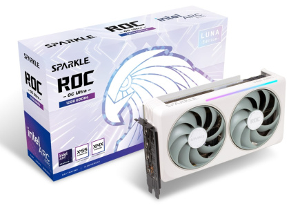 SPARKLE Intel Arc B580 ROC Luna OC U12G graphics card