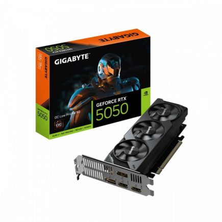 Gigabyte Graphics card GeForce RTX 5050 low profile OC 8GB GDDR6 128BIT 2DP/2HDMI Gigabyte Graphics card GeForce RTX 5050 low profile OC 8GB GDDR6 128BIT 2DP/2HDMI