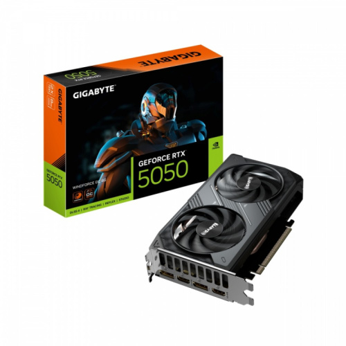 Gigabyte Graphics card GeForce RTX 5050 WINDFORCE OC 8G DDR6 2HDMI/2DP