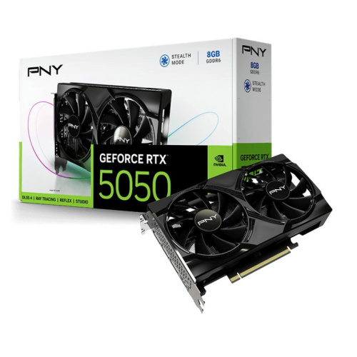 PNY Karta graficzna GeForce RTX 5050 8GB 2F VCG50508DFXPB1