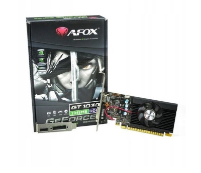 AFOX GEFORCE GT1030 2GB GDDR5 DVI HDMI LP FAN