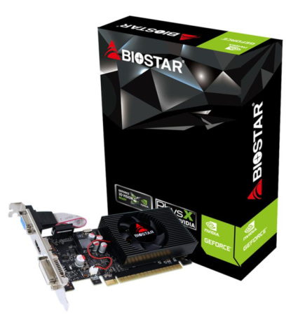 Graphics Card|BIOSTAR|NVIDIA GeForce GT 730|4 GB|DDR3|128 bit|PCIE 2.0 16x|Memory 1333 MHz|GPU 730 MHz|Single Slot Fansink|1x15pin D-sub|1xDVI-D|1xHDMI|VN7313TH41 Graphics Card|BIOSTAR|NVIDIA GeForce GT 730|4 GB|DDR3|128 bit|PCIE 2.0 16x|Memory 1333 MHz|GPU 730 MHz|Single Slot Fansink|1x15pin D-sub|1xDVI-D|1xHDMI|VN7313TH41
