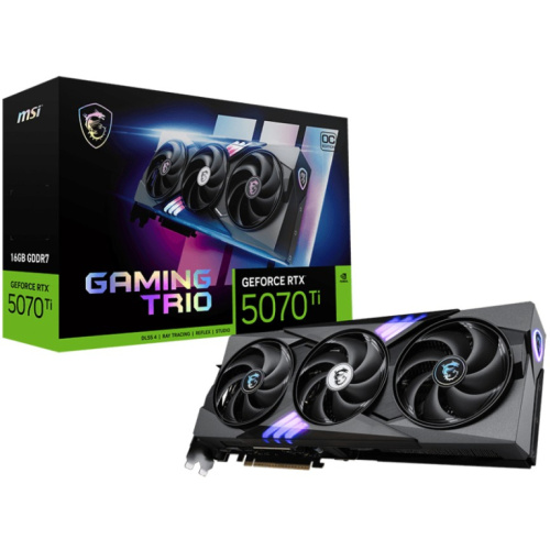 RTX 5070 TI 16GB MSI Gaming Trio OC 16GB GDDR7 3 Fan