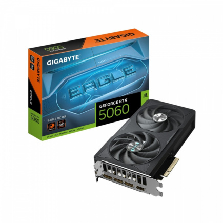 Gigabyte Graphics card GeForce RTX 5060 EAGLE OC 8G GDDR7 3DP/HDMI
