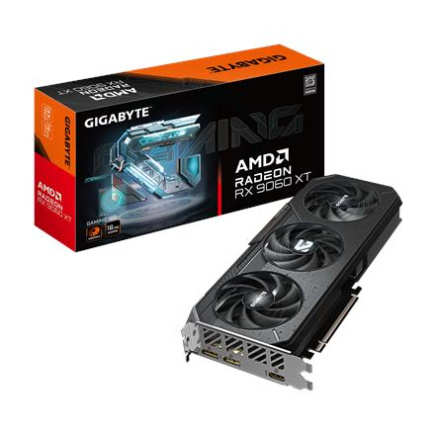 Gigabyte Radeon RX 9060 XT GAMING 16G | AMD | 16 GB | Radeon RX 9060 XT | GDDR6 | HDMI ports quantity 1 | PCI-E 5.0
