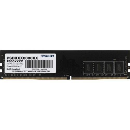 Patriot Signature Line - DDR4 - module - 16 GB - DIMM 288-pin - 3200 MHz / PC4-25600 - CL22 - 1.2 V - unbuffered - non-ECC 