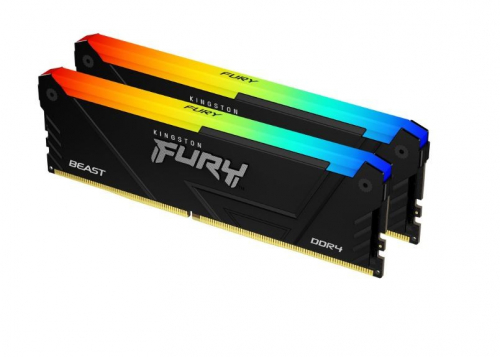 Kingston DDR4 Fury Beast RGB memory 16GB(2* 8GB)/3200 CL16