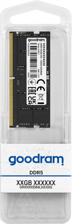 Goodram GR4800S564L40S/16G memory module 16 GB 1 x 16 GB DDR5 48000 MHz