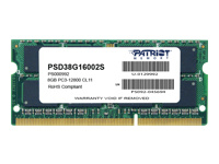 PATRIOT DDR3 SL 8GB 1600MHZ SODIMM 1x8GB