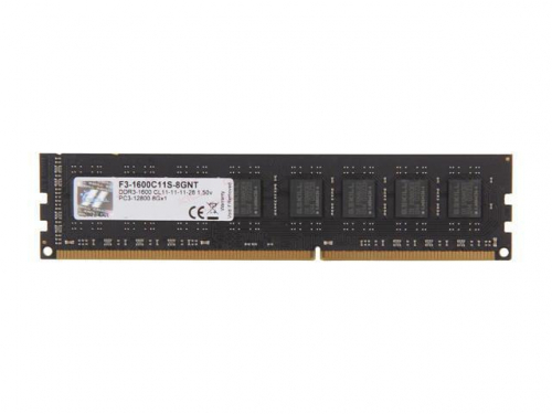 ORY DIMM 8GB PC12800 DDR3/F3-1600C11S-8GNT G.SKILL
