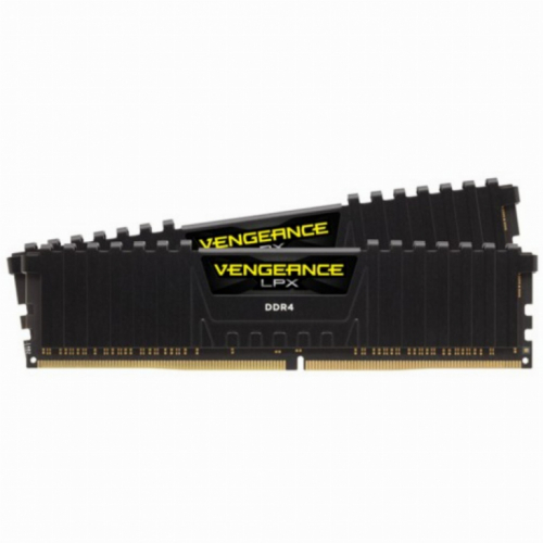 CORSAIR Vengeance LPX - DDR4 - kit - 32 GB: 2 x 16 GB - DIMM 288-pin - 3200 MHz / PC4-25600 - CL16 - 1.35 V - unbuffered - non-ECC - black 