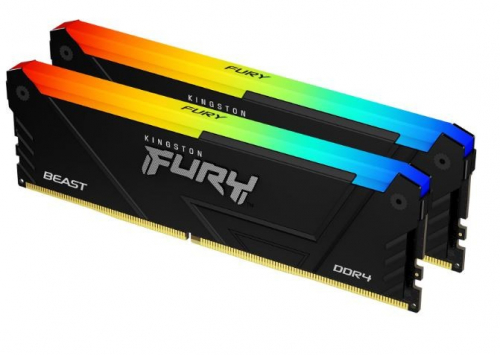 Kingston Memory DDR4 Fury Beast RGB 16GB(2 8GB)/3600 CL17