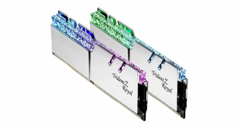 G.SKILL PC memory DDR4 64GB (2x32GB) TridentZ Royal RGB 3600MHz CL18 XMP2 silver
