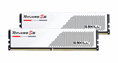 G.SKILL PC memory DDR5 64GB (2x32GB) Ripjaws S5 6000MHz CL30 XMP3 white