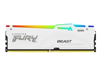 KINGSTON 32GB 6000MT/s DDR5 CL30 DIMM FURY Beast White RGB EXPO