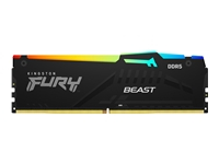 KINGSTON 16GB 6400MT/s DDR5 CL32 DIMM FURY Beast RGB XMP