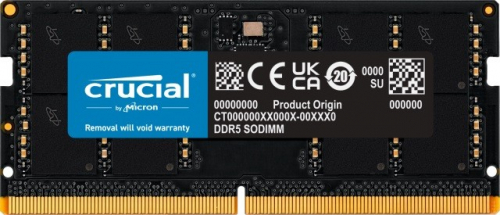 Crucial Memory DDR5 SODIMM 32GB/5200 CL42 (16Gbit)
