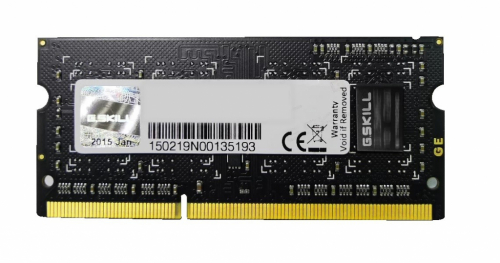 G.SKILL Notebook memory SODIMM DDR3 8GB 1333MHz CL9 1,5V