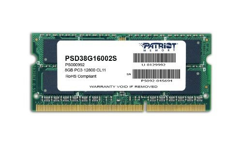 Patriot Memory Ultrabook DDR3 SODIMM 8GB 1600GHz
