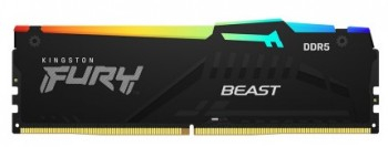 KINGSTON 16GB 6000MT/S DDR5 CL30 DIMM (KIT OF 2) FURY BEAST RGB EXPO