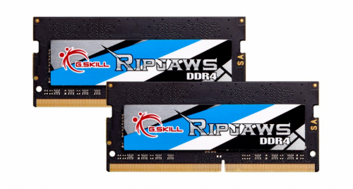 G.Skill Ripjaws - DDR4 - kit - 32 GB: 2 x 16 GB - SO-DIMM 260-pin - 3200 MHz / PC4-25600 - CL22 - 1.2 V - unbuffered - non-ECC 