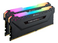 CORSAIR DDR4 3600MHz 32GB 2x288 DIMM Unbuffered 18-22-22-42 Vengeance RGB PRO black Heat spreader 1.35V  XMP 2.0 for AMD Ryzen