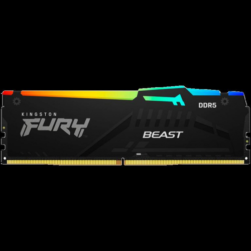 Kingston DRAM 64GB 6000MT/s DDR5 CL36 DIMM (Kit of 2) FURY Beast RGB EXPO EAN: 740617331882