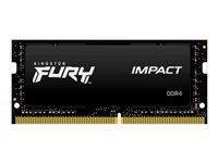 KINGSTON 16GB 2666MHz DDR4 CL16 SODIMM FURY Impact