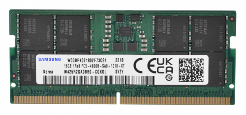 Samsung SODIMM 16GB DDR5 4800MHzM425R2GA3BB0-CQK