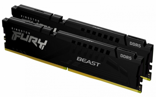 Kingston Memory DDR5 Fury Beast 32GB(2*16GB)/6000 CL30 XMP black