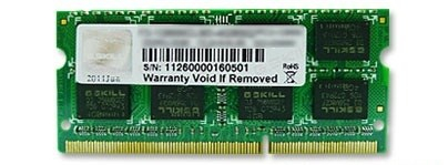 G.Skill 4GB DDR3-1600 SQ memory module 1 x 4 GB 1066 MHz