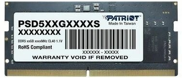 RAM Patriot Signature 32GB (1x32GB) DDR5 5600MHz CL46 SODIMM