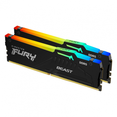 Kingston Technology FURY Beast 32GB 5600MT/s DDR5 CL40 DIMM (Kit of 2) RGB PAMKINDR50087