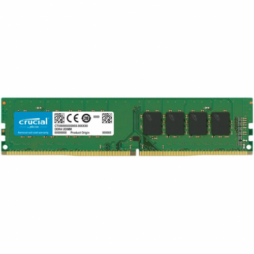 Crucial 8GB DDR4-3200 UDIMM CL22 (8Gbit/16Gbit)