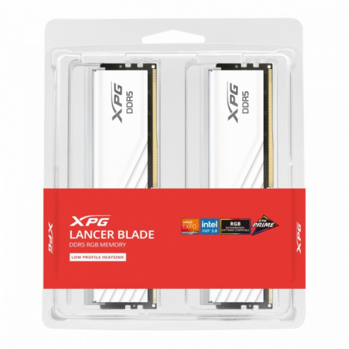 Adata Memory XPG Lancer Blade DDR5 6000 32GB 2x16 CL30 RGB white