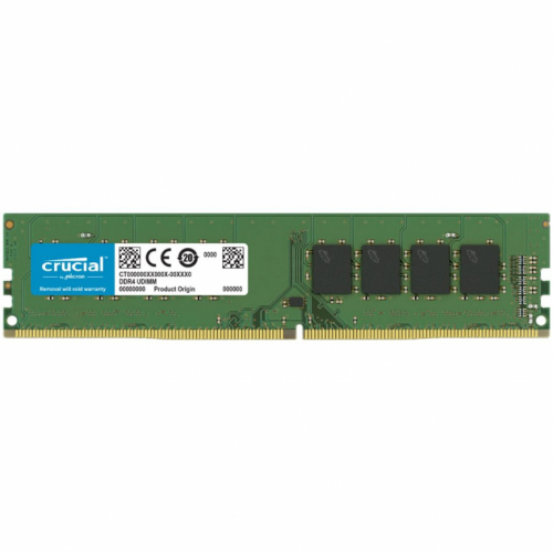 Crucial 16GB DDR4-3200 UDIMM CL22 (8Gbit/16Gbit)