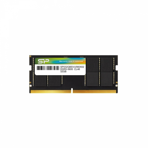 Silicon Power SP032GBSVU560F02 memory module 32 GB 1 x 32 GB DDR5 SODIMM 5600 MHz ECC