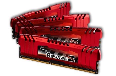 G.SKILL DDR3 32GB (4x8GB) RipjawsZ 1600MHz CL10 XMP