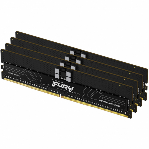 KINGSTON 128GB 6000MT/s DDR5 ECC Reg CL32 DIMM Kit of 4 FURY Renegade Pro EXPO