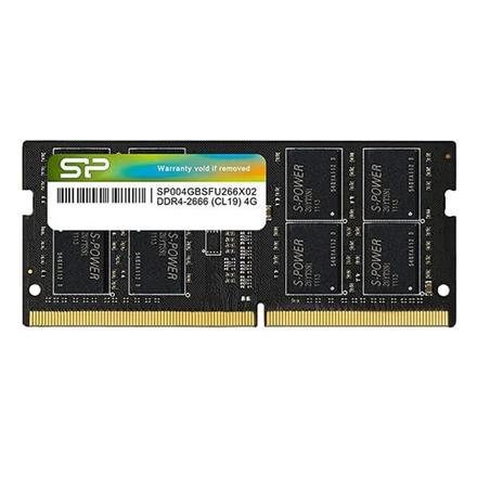 Silicon Power | SP004GBSFU266X02 | 4 GB | DDR4 | 2666 MHz | Notebook | Registered No | ECC No