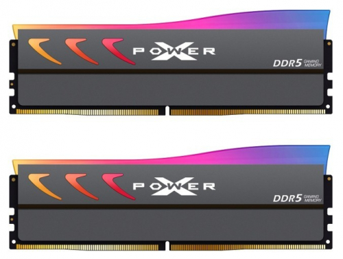 Silicon Power Memory DDR5 XPOWER Storm RGB 32GB/6000 2*16GB CL36 grey